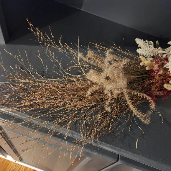 Real Dried Flower Bouquet. 29 Inches Long. - Picture 5 of 7
